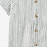 Wheat Main Buksedragt Alex Romper 4030 light blue
