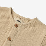 Wheat Main Buksedragt Alex Romper 9441 soft sand