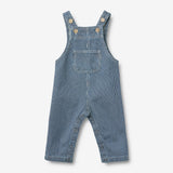 Wheat Main Buksedragt Ivan Overall 1185 denim stripe