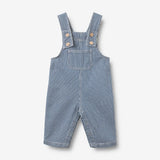 Wheat Main Buksedragt Ivan Overall 1185 denim stripe