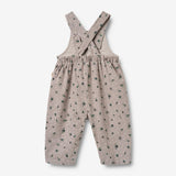 Wheat Main Buksedragt Liz Overall 9553 dusty purple flower hearts