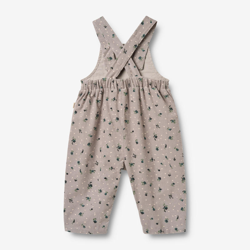 Wheat Main Buksedragt Liz Overall 9553 dusty purple flower hearts