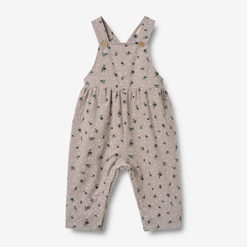 Wheat Main Buksedragt Liz Overall 9553 dusty purple flower hearts