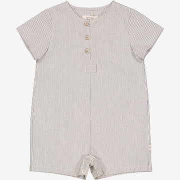 Wheat Main  Buksedragt Niller | Baby Suit 1045 classic blue stripe
