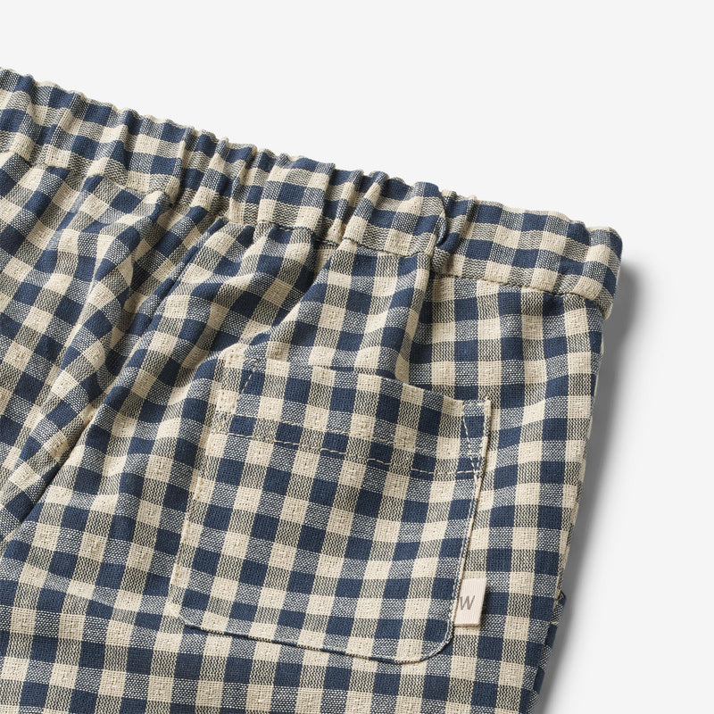 Wheat Main   Bukser Andy Trousers 1306 blue check