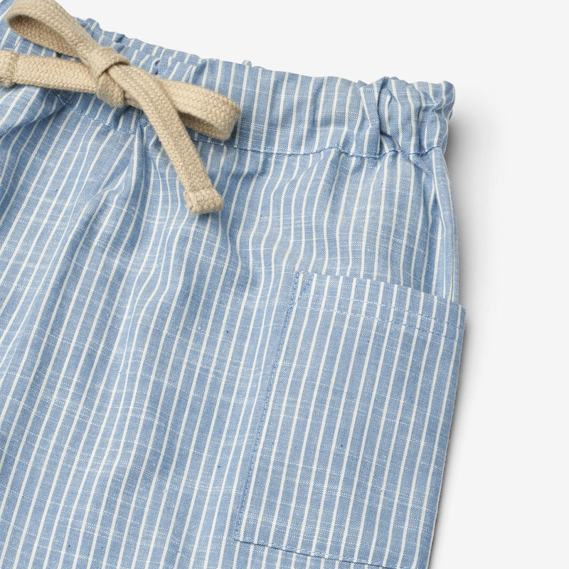 Wheat Main Bukser Arne Trousers 1048 blue stripe