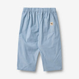 Wheat Main Bukser Ashley Trousers 9633 blue chambrey