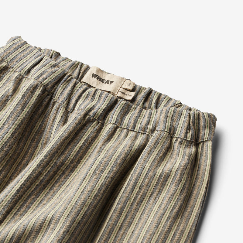 Wheat Main Bukser Henry Trousers 1117 blue green stripe