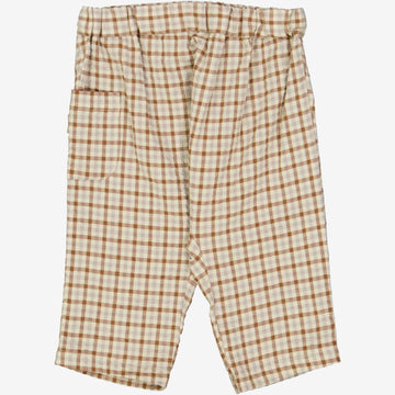 Wheat Main  Bukser Henry | Baby Trousers 5094 golden dove check