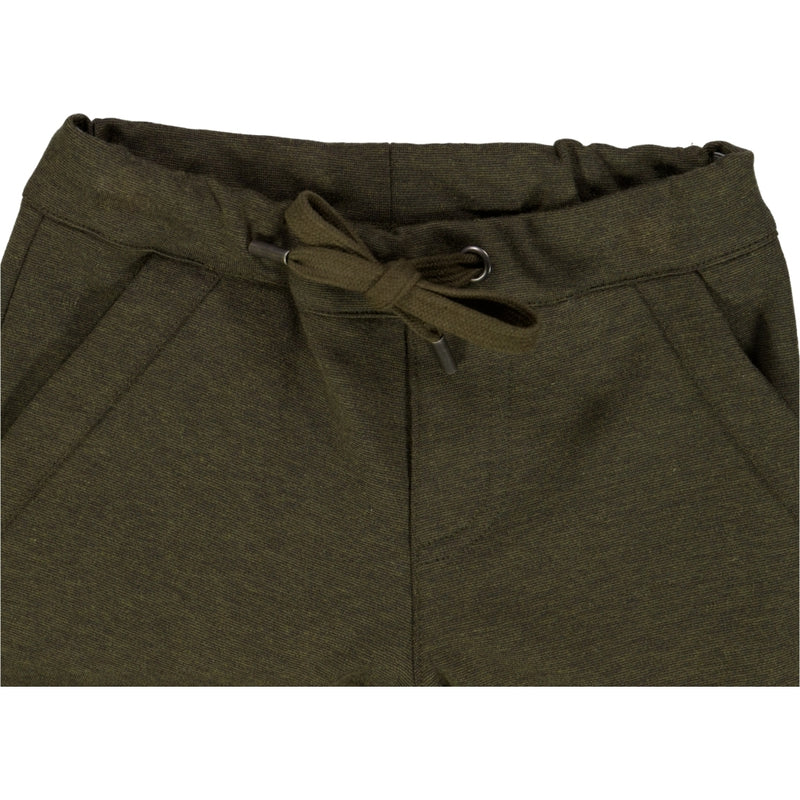 Wheat Main Bukser Max Trousers 4123 dark moss melange