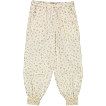 Wheat Main Bukser Sara Trousers 3130 eggshell flowers