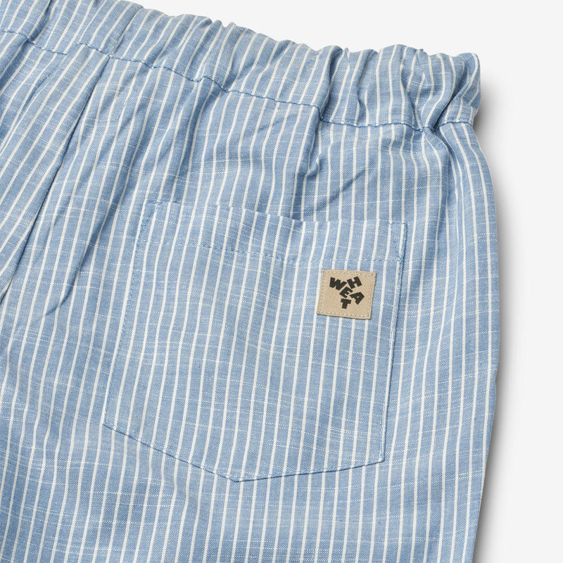 Wheat Main Bukser Sasha Trousers 1048 blue stripe