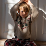 Wheat Main Bukser Sasha Trousers 9588 red blue check