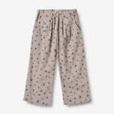 Wheat Main Bukser Thinka Trousers 9553 dusty purple flower hearts