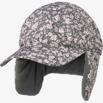 Wheat Outerwear Cap Hoffa Accessories 9670 dark charcoal flowers