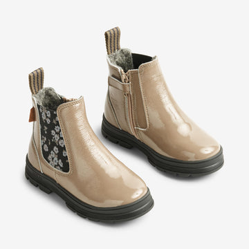 Wheat Footwear Chai Uld Chelsea Lakstøvle Winter Footwear 0090 taupe