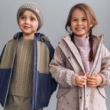 Wheat Main Chunky Strik Pullover Abby Pullover 1354 soft lilac