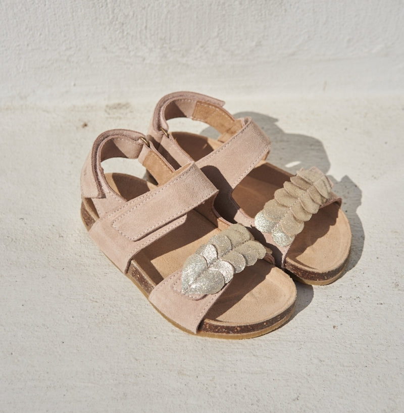 Wheat Footwear   Clara Åben Kork Sandal Sandals 9009 beige rose