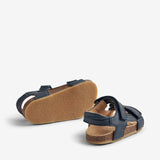 Wheat Footwear   Corey Kork Sandal Sandals 1432 navy