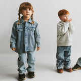 Wheat Main Cowboy Bukser Felix Denim 4030 light blue