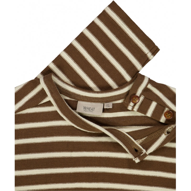 Wheat Main Crewneck Anton Sweatshirts 3201 walnut