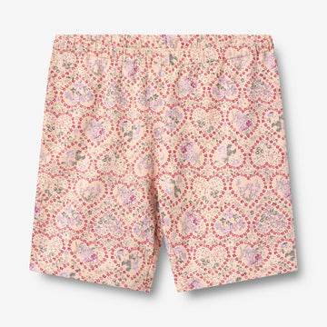 Wheat Main Cykelshorts Anne Shorts 9876 magenta heart flowers