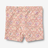 Wheat Main Cykelshorts Anne Shorts 9876 magenta heart flowers