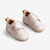Wheat Footwear Dakota Printet Læder Hjemmesko | Baby Indoor Shoes 2125 tangled flowers