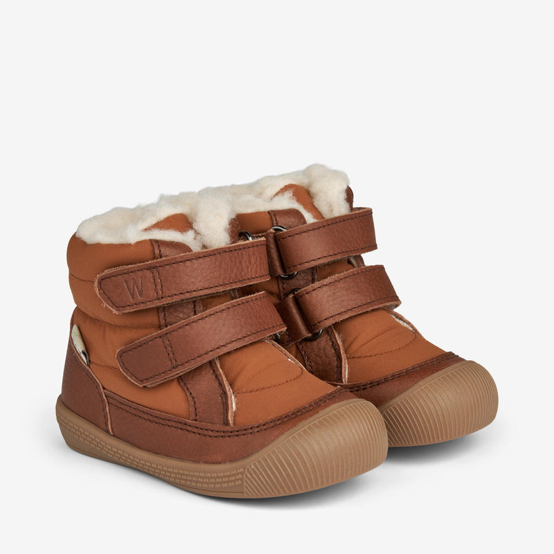 Wheat Footwear Daxi Uld Tex | Baby Prewalkers 9002 cognac