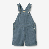 Wheat Main Denim Shorts Overalls Lykke Overall 1185 denim stripe