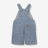 Wheat Main Denim Shorts Overalls Lykke Overall 1185 denim stripe