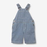 Wheat Main Denim Shorts Overalls Lykke Overall 1185 denim stripe