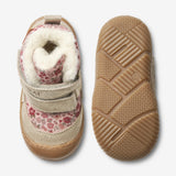 Wheat Footwear Dowi Prewalker Velcro Tex | Baby Prewalkers 2036 rose dust flowers