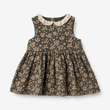 Wheat Main  Kjole Elma | Baby Dresses 0027 black coal flowers