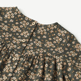 Wheat Kjole Fenja | Baby Dresses 0027 black coal flowers