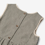 Wheat Main  Kjole Kirsten Dresses 0030 black coal stripe