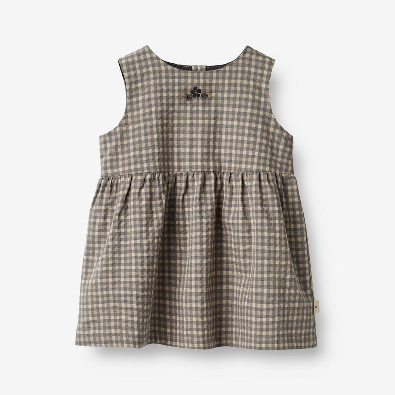 Wheat Main  Kjole Louisa | Baby Dresses 1529 autumn sky check