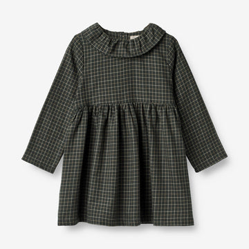 Wheat Main  Kjole Violetta Dresses 0026 black coal check