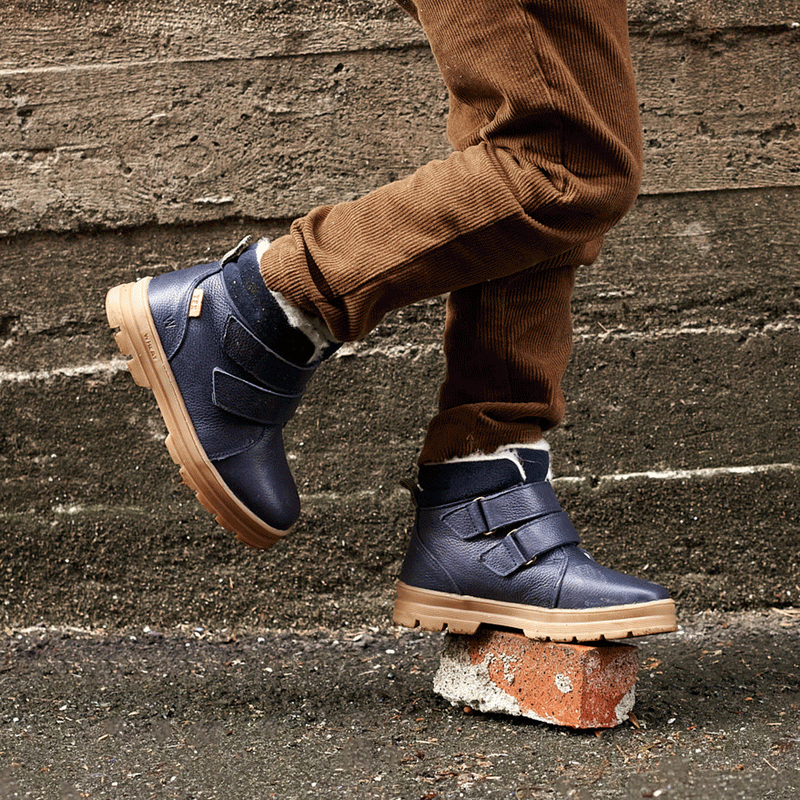 Wheat Footwear Tex Støvle Dry Winter Footwear 1432 navy