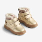 Wheat Footwear Dry Velcro Tex Støvle Winter Footwear 0204 light gold