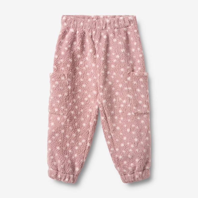 Wheat Outerwear Fleece Bukser Suun Trousers 9537 rosewood dots