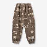 Wheat Outerwear Fleece Bukser Suun Trousers 9679 dry wood jacquard