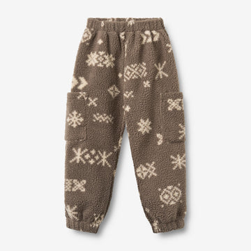 Wheat Outerwear Fleece Bukser Suun Trousers 9679 dry wood jacquard