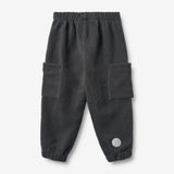 Wheat Outerwear Fleece Bukser Suun Trousers 9526 black sea