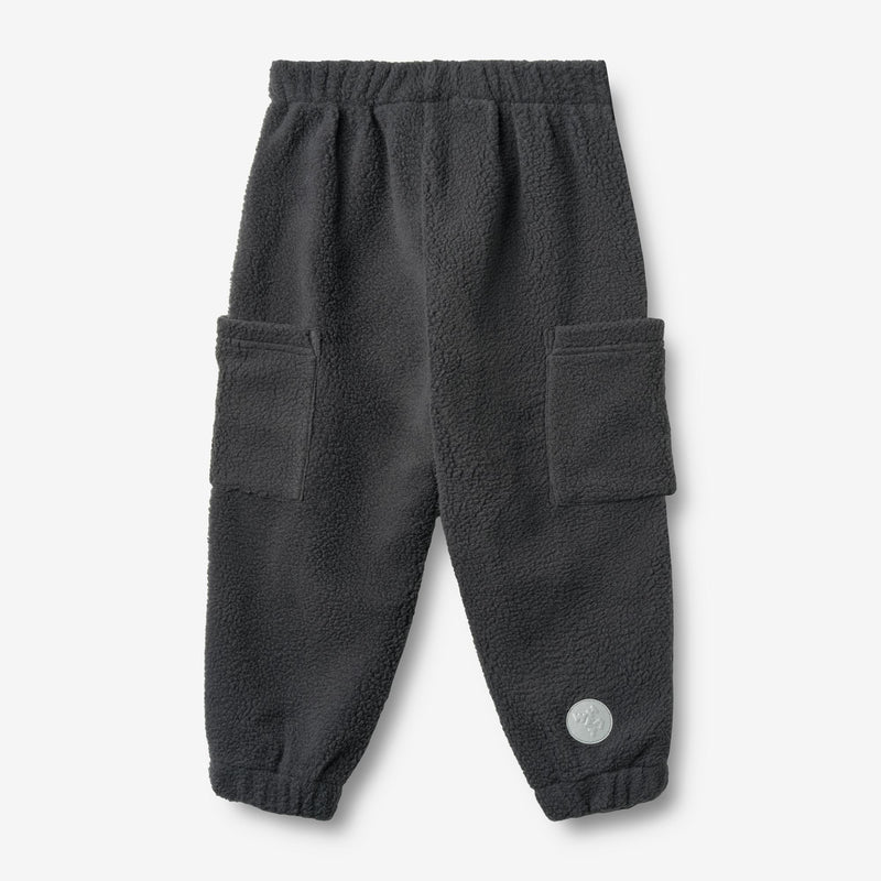 Wheat Outerwear Fleece Bukser Suun Trousers 9526 black sea