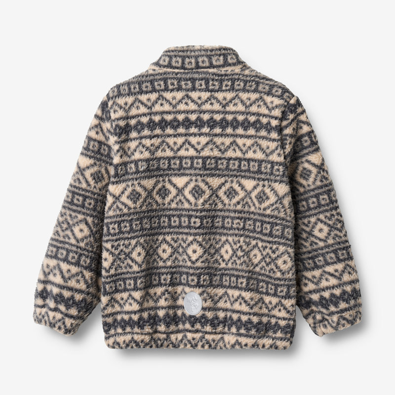 Wheat Outerwear Fleece Jakke Helge Jacket 9544 warm sand jaquard