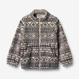 Wheat Outerwear Fleece Jakke Helge Jacket 9544 warm sand jaquard