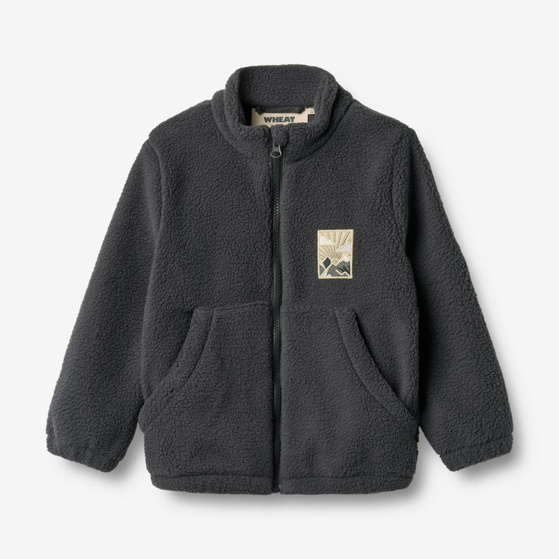 Wheat Outerwear Fleece Jakke Helge Jacket 9526 black sea