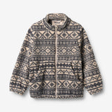 Wheat Outerwear Fleece Jakke Helge Sweatshirt 9544 warm sand jaquard