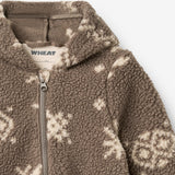 Wheat Outerwear Fleecedragt Allo Outdoor Suit 9679 dry wood jacquard